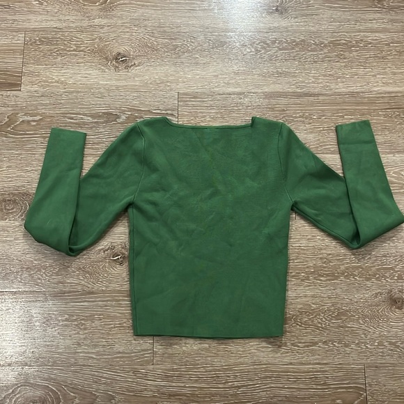 Abercrombie & Fitch Corset Slim Sweater Top - Picture 5 of 5